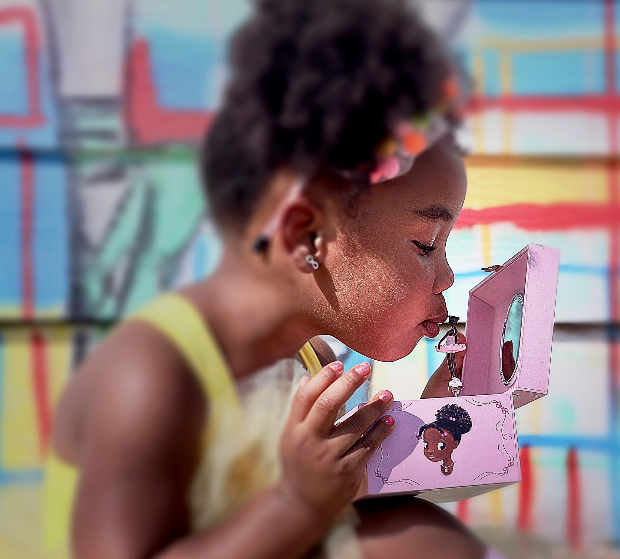 Nia Ballerina Musical Jewellery Box Black Ballerina Black Toys